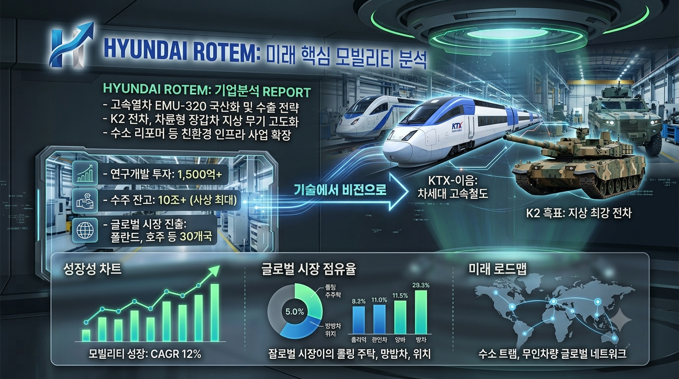 현대로템 기업분석 2026