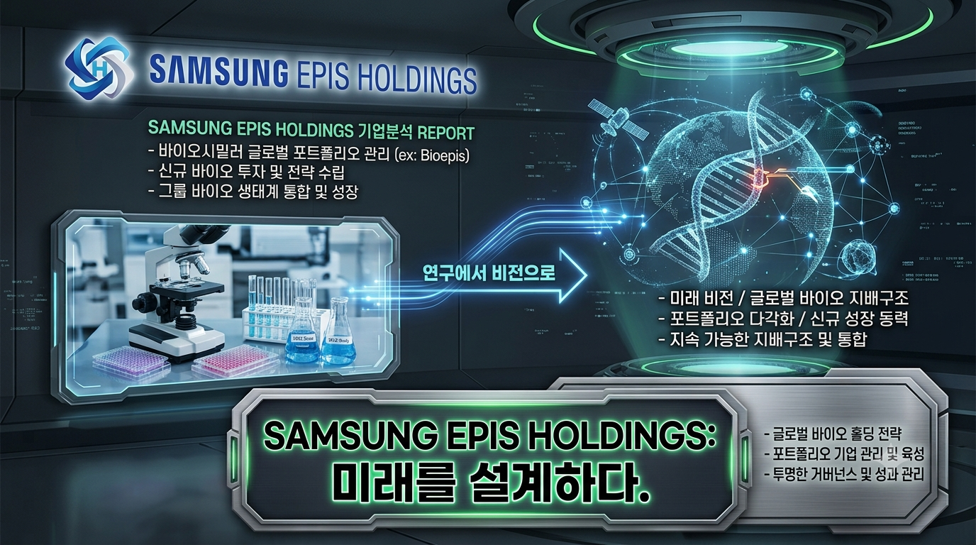 삼성에피스홀딩스 기업분석 2026 바이오시밀러 ADC