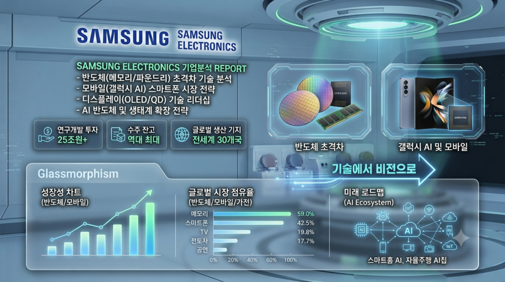 삼성전자 기업분석 2026 반도체 DS HBM 재무분석