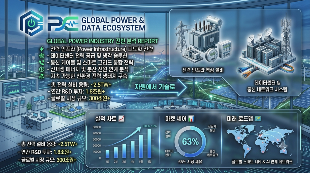 전력인프라 산업분석 2026 K전력 빅3 변압기 수주잔고