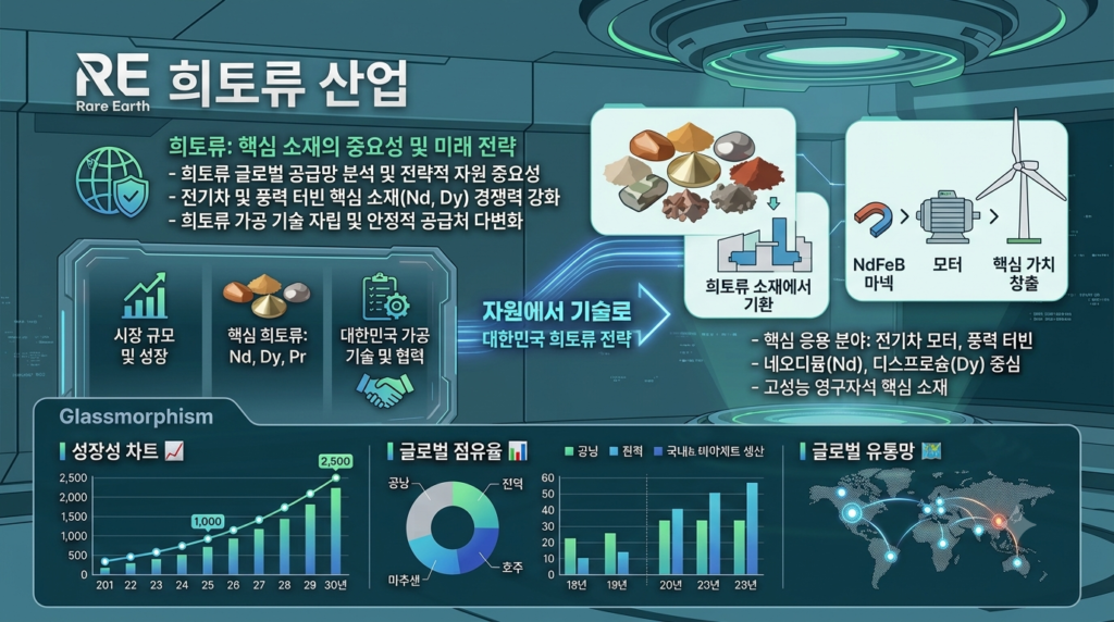 희토류 산업분석 2026 글로벌 공급망 재편