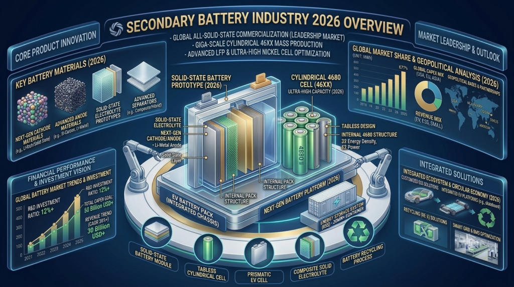 Secondary battery industry analysis 2026 battery chasm ESS growth