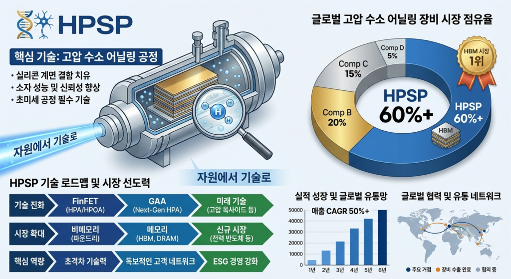 HPSP 기업분석 2026 고압산화 장비 재무제표