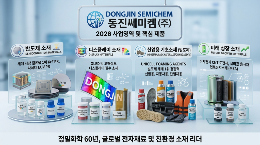 동진쎄미켐 기업분석 2026 포토레지스트 재무제표