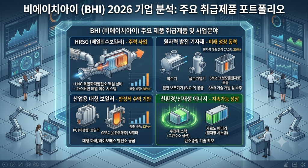 비에이치아이 기업분석 2026 HRSG 배열회수보일러 재무제표