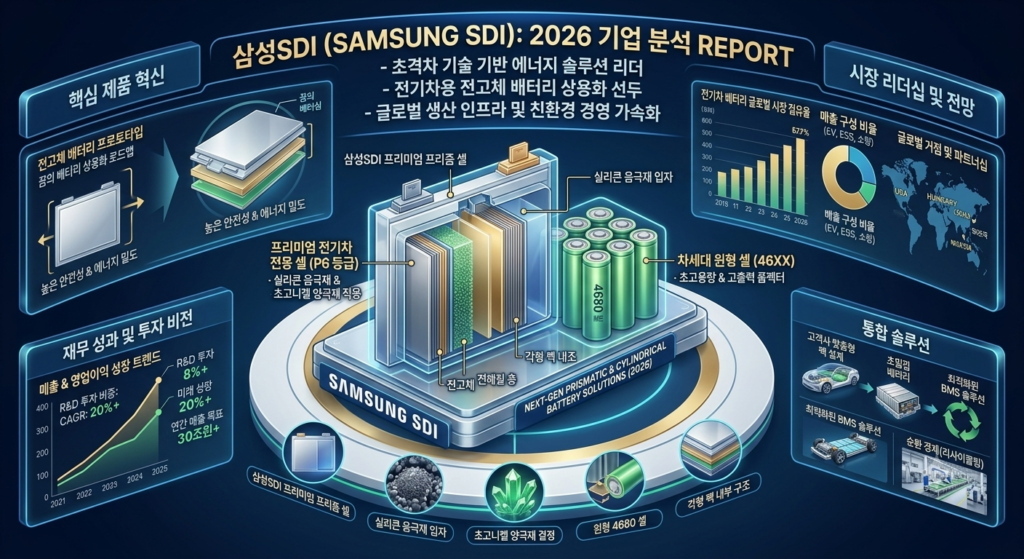 삼성SDI 기업분석 2026 흑자전환 재무제표