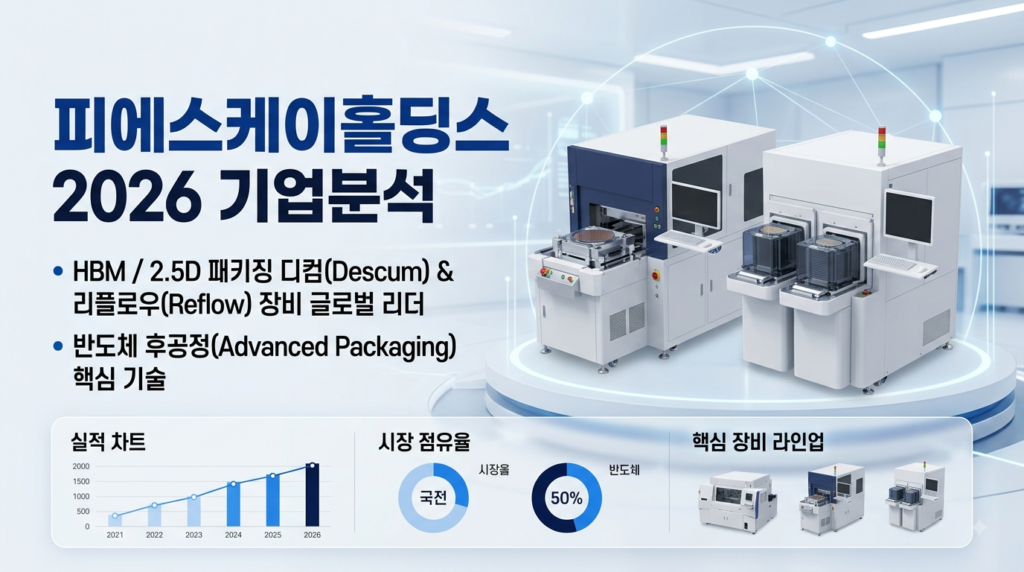 피에스케이홀딩스 기업분석 2026 반도체 패키징장비 재무제표